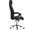 Кресло TetChair BOSS хром кожзам черный/черный перфорированный 36-6/36-6/06 9159 3