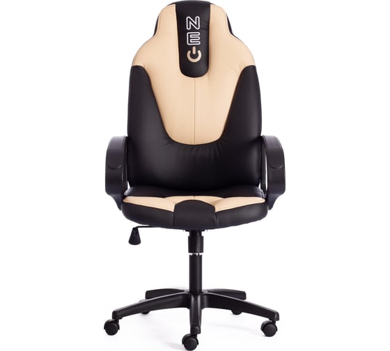 Кресло TetChair NEO 1 кожзам черный/бежевый 36-6/36-34 3024