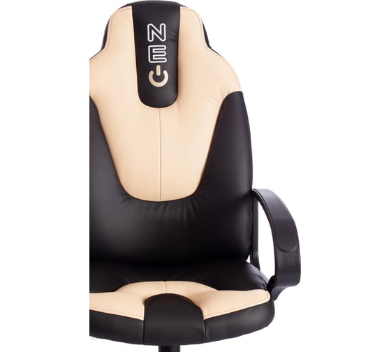 Кресло TetChair NEO 1 кожзам черный/бежевый 36-6/36-34 3024