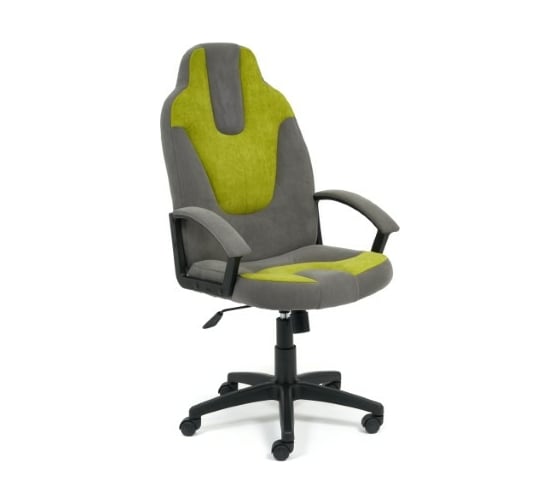 Кресло TetChair NEO 3 флок серый/олива 29/23 15138
