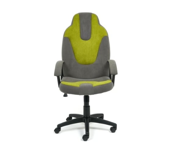 Кресло TetChair NEO 3 флок серый/олива 29/23 15138