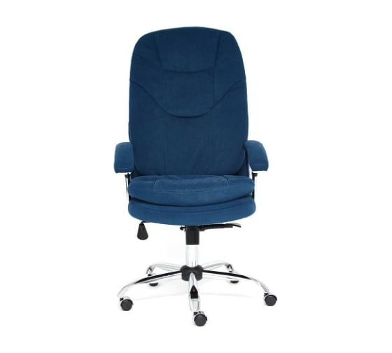 Кресло TetChair SOFTY LUX флок синий 32 13592