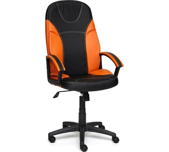 Кресло TetChair TWISTER кожзам черный/оранжевый 36-6/14-43 12218