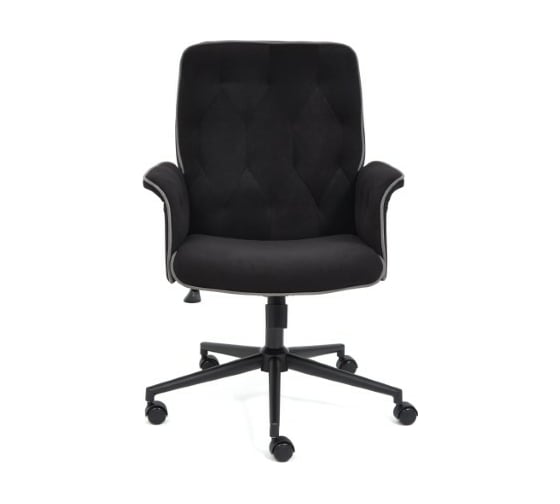 Кресло TetChair MADRID флок черный 35 13943