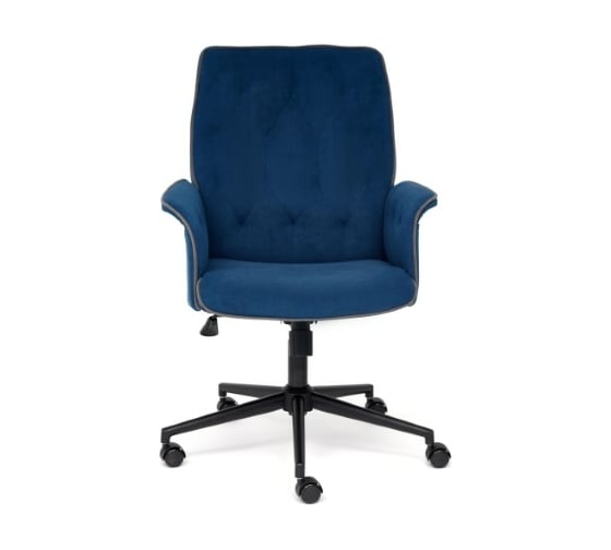 Кресло TetChair MADRID флок синий 32 13596