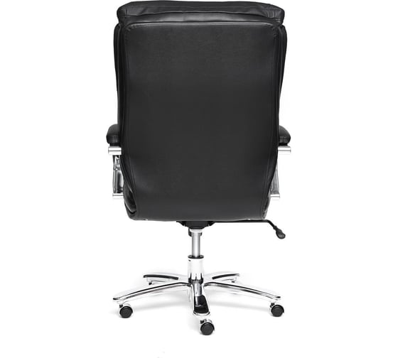 Кресло TetChair MAX кожа/кожзам черный кожа черная/PU черный 12880