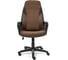 Кресло TetChair INTER кожзам/флок/ткань коричневый 36-36/6/TW-24 15028 2