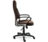 Кресло TetChair INTER кожзам/флок/ткань коричневый 36-36/6/TW-24 15028 3