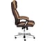 Кресло TetChair GRAND кожа + кожзам/ткань коричневый/бронза-21 12462 3