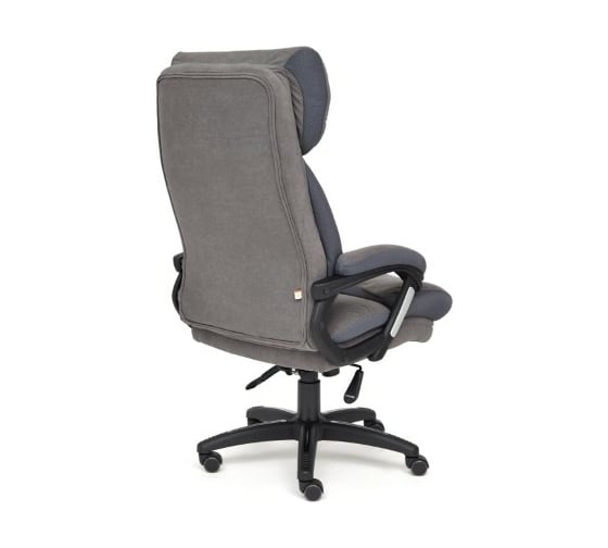 Кресло TetChair DUKE флок/ткань серый/серый 29/TW-12 14039