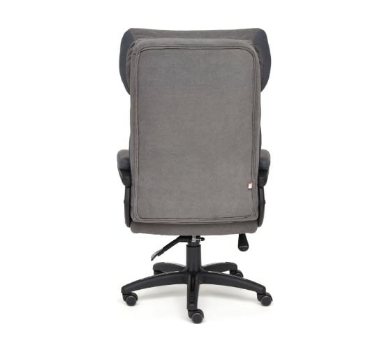 Кресло TetChair DUKE флок/ткань серый/серый 29/TW-12 14039