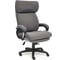 Кресло TetChair DUKE флок/ткань серый/серый 29/TW-12 14039 1