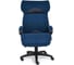 Кресло TetChair DUKE флок/ткань синий/серый 32/TW-12 14042 2