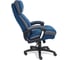 Кресло TetChair DUKE флок/ткань синий/серый 32/TW-12 14042 9
