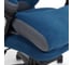 Кресло TetChair DUKE флок/ткань синий/серый 32/TW-12 14042 15