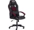 Кресло TetChair DRIVER кожзам/ткань черный/бордо 36-6/13 10373 1