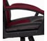 Кресло TetChair DRIVER кожзам/ткань черный/бордо 36-6/13 10373 11