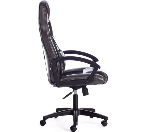 Кресло TetChair DRIVER кожзам/ткань серый/черный 2 TONE/11 12863