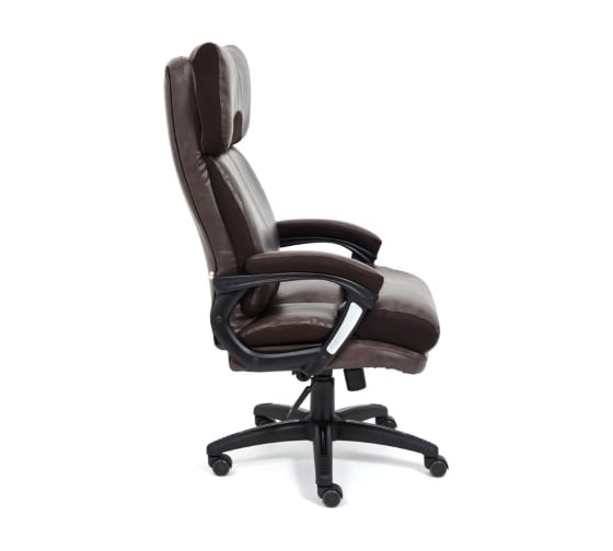 Кресло TetChair DUKE кожзам/ткань коричневый/коричневый 4230/TW-24 14127