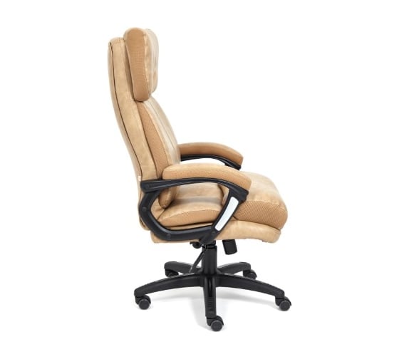 Кресло TetChair DUKE кожзам/ткань бежевый/бронзовый 4203/TW-21 14128