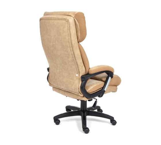 Кресло TetChair DUKE кожзам/ткань бежевый/бронзовый 4203/TW-21 14128