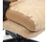 Кресло TetChair DUKE кожзам/ткань бежевый/бронзовый 4203/TW-21 14128 12