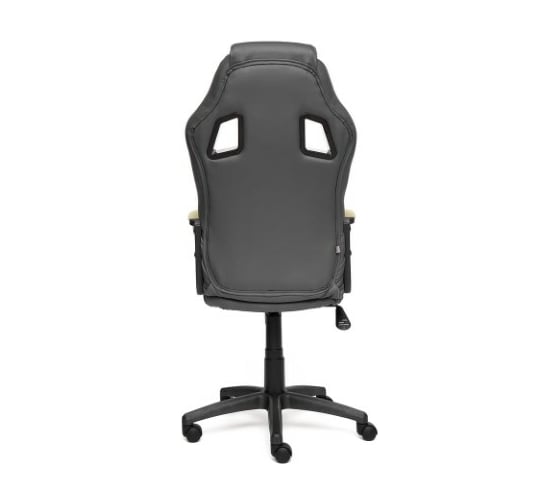 Кресло TetChair DRIVER кожзам/ткань металлик/фисташковый 36/25 10581