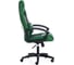 Кресло TetChair DRIVER кожзам/ткань зеленый/серый 36-001/12 12870 2