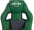 Кресло TetChair DRIVER кожзам/ткань зеленый/серый 36-001/12 12870 7