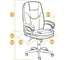 Кресло TetChair COMFORT кожзам бордо 36-7 8836 8