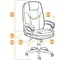 Кресло TetChair COMFORT кожзам черный 36-6 8745 9