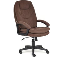 Кресло для руководителя easy chair 550 tr черное рециклированная кожа с компаньоном металл