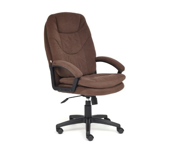 Кресло TetChair COMFORT LT флок коричневый 6 13770