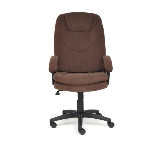 Кресло TetChair COMFORT LT флок коричневый 6 13770