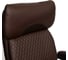 Кресло TetChair CHIEF кожзам/ткань коричневый/коричневый стеганный 36-36/36-36 стеганный/24 13111 13