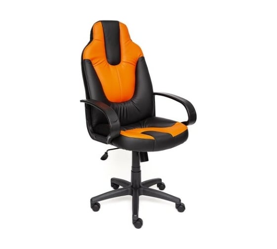 Кресло TetChair NEO 1 кожзам черный/оранжевый 36-6/14-43 12215