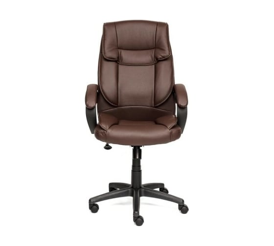 Кресло TetChair OREON кожзам коричневый/коричневый перфорированный 36-36/36-36/06 10124