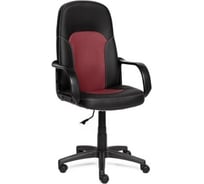 Кресло TetChair PARMA кожзам черный/бордо 36-6/36-7 8736