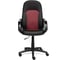 Кресло TetChair PARMA кожзам черный/бордо 36-6/36-7 8736 2