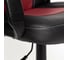 Кресло TetChair PARMA кожзам черный/бордо 36-6/36-7 8736 5