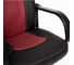 Кресло TetChair PARMA кожзам черный/бордо 36-6/36-7 8736 10