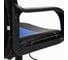 Кресло TetChair PARMA кожзам черный/синий 36-6/36-39 3526 6
