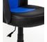 Кресло TetChair PARMA кожзам черный/синий 36-6/36-39 3526 7
