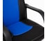 Кресло TetChair PARMA кожзам черный/синий 36-6/36-39 3526 8