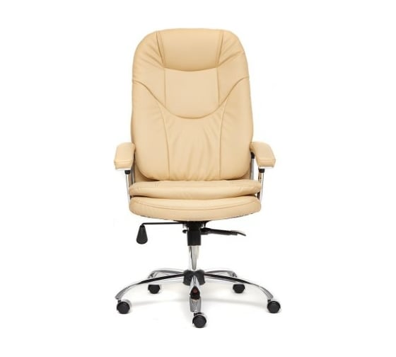 Кресло TetChair SOFTY LUX кожзам бежевый 36-34 12901