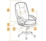 Кресло TetChair SOFTY LUX флок черный 35 13594 20