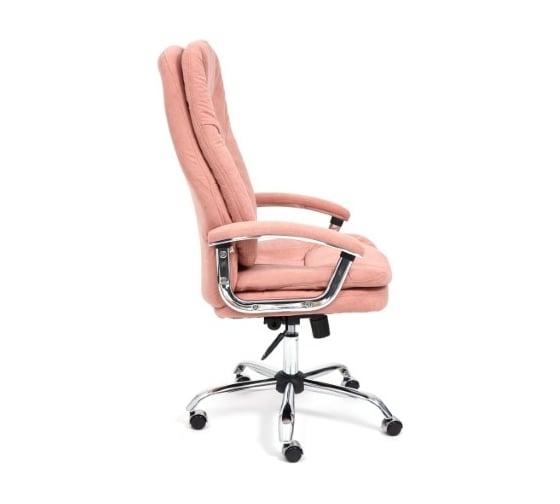Кресло TetChair SOFTY LUX флок розовый 137 13952