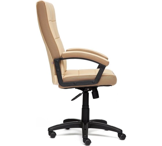Кресло TetChair TRENDY кожзам/ткань бежевый/бронзовый 36-34/21 12020