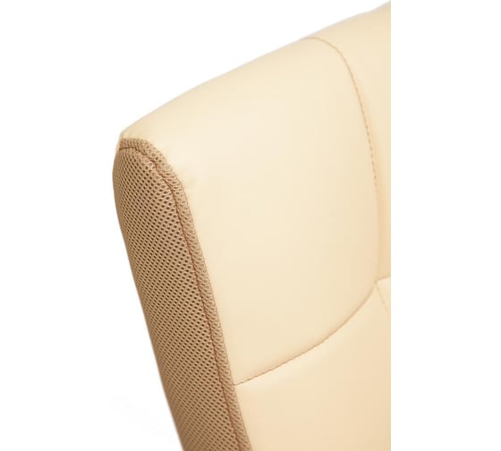 Кресло TetChair TRENDY кожзам/ткань бежевый/бронзовый 36-34/21 12020
