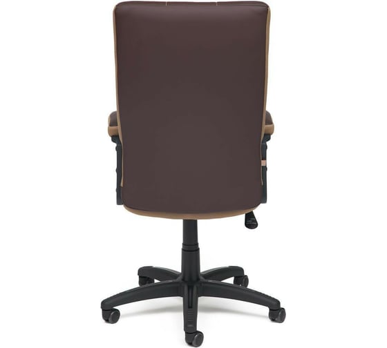 Кресло TetChair TRENDY кожзам/ткань коричневый/бронзовый 36-36/21 11074